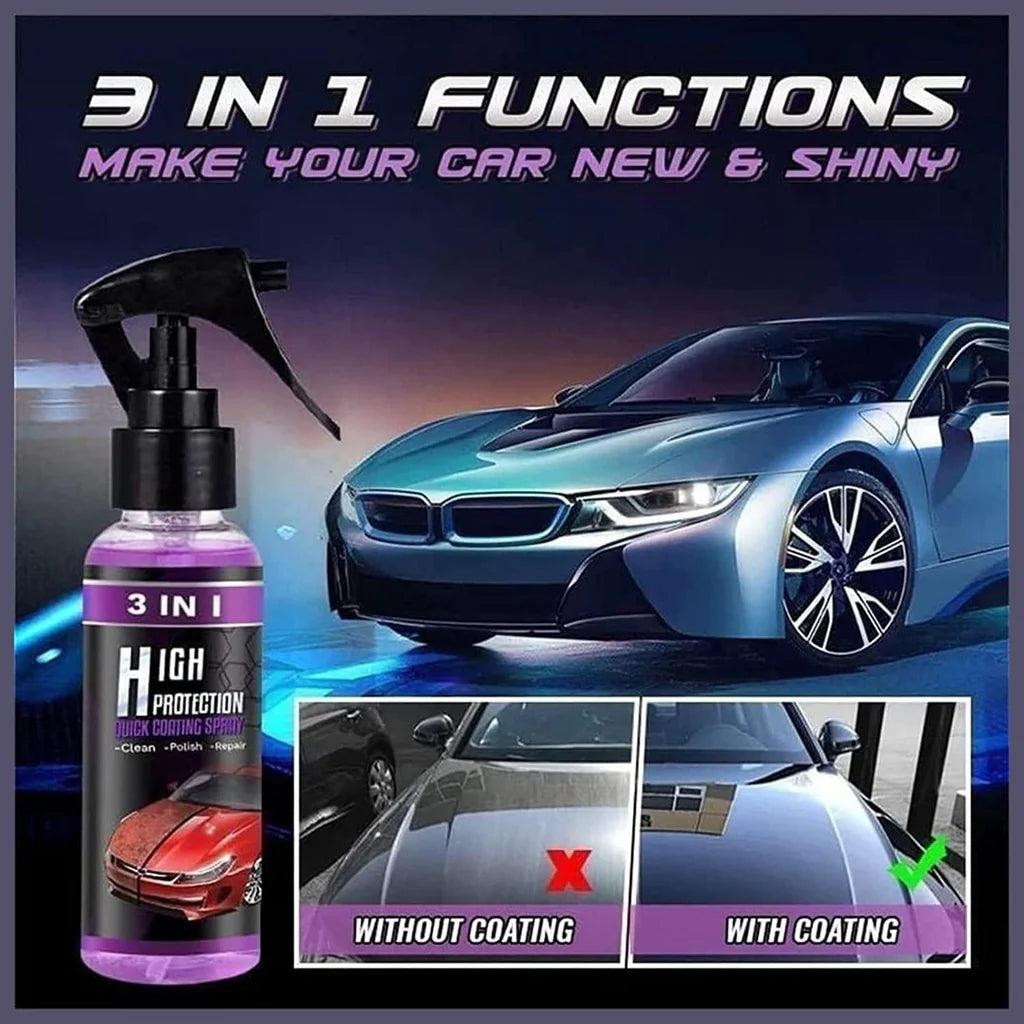 3-in-1 High Protection Quick Coating Spray (Pack of 2)